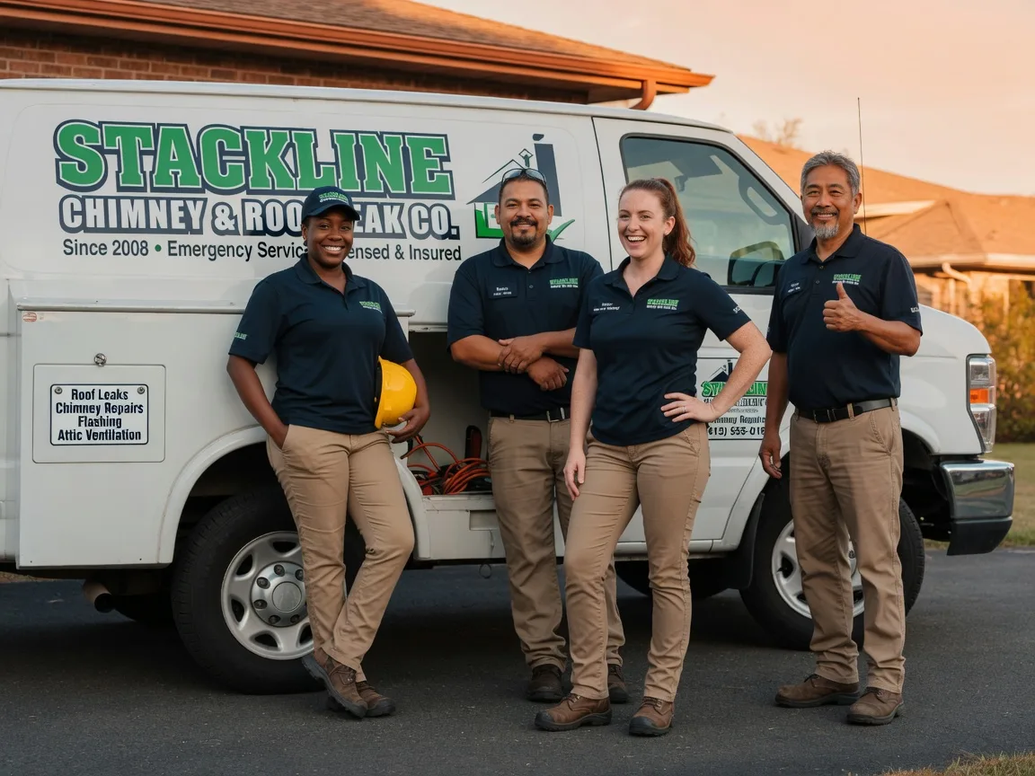 Chimney flashing repair company in Orient, SD